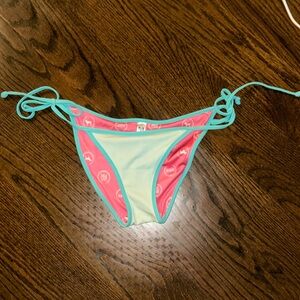 Victoria’s Secret pink Brazilian butt scrunch bikini bottom